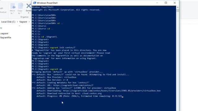 Vagrant+VirtualBox在Windows上快速创建Linux虚拟机 смотреть онлайн