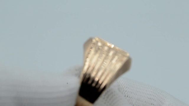 Мужское кольцо 040042 (Au 585) - Золотой Запасъ смотреть онлайн