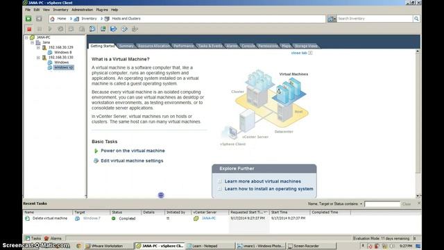 VMware Basics -How to Delete Virtual Machine or VMs смотреть онлайн