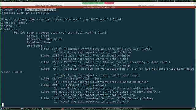 OpenSCAP Session 1 смотреть онлайн