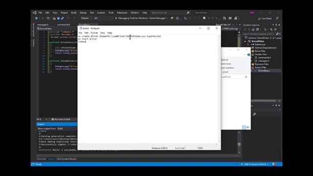 Kernel Driver - Basic Creation смотреть онлайн