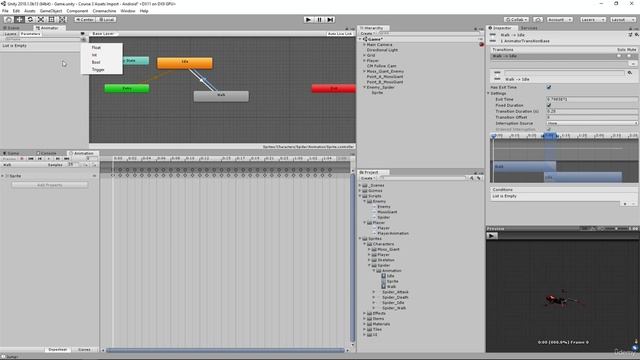71 -Spider Animation Tree Setup смотреть онлайн