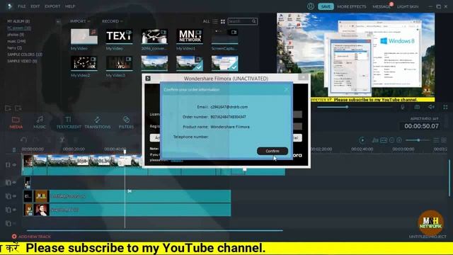 How to Remove Watermark in Filmora || product activation failed. your email has been Banned смотреть онлайн