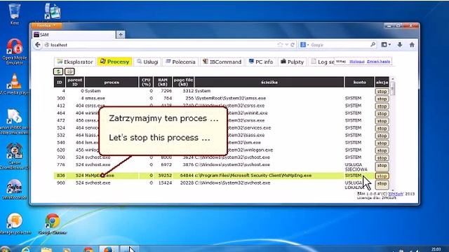 SAM - How to kill a process on a remote computer via the browser ? смотреть онлайн