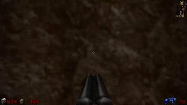 Doom 2 (jDoom) 100% walkthrough - Level 25 Bloodfalls (all secrets) смотреть онлайн