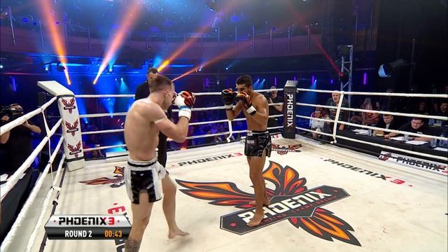 Nathan Bendon vs Ahmad Ondash Full Fight (Muay Thai) - Phoenix 3 London смотреть онлайн
