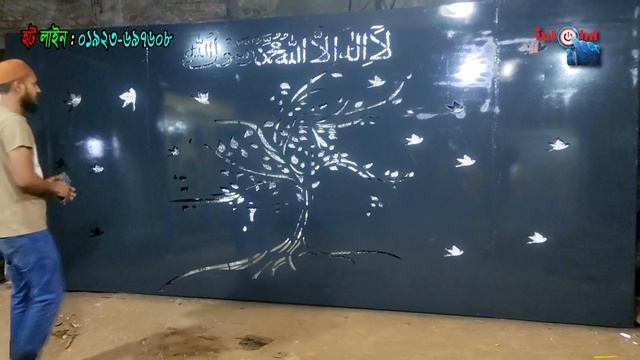 👉বট গাছ ডিজাইন আদলে মেইন গেইট|Unique gate design for home|CNC cutting gate|Main gate design 2024| смотреть онлайн