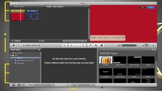 Quick Tutorials :Basics How to use iMovie смотреть онлайн