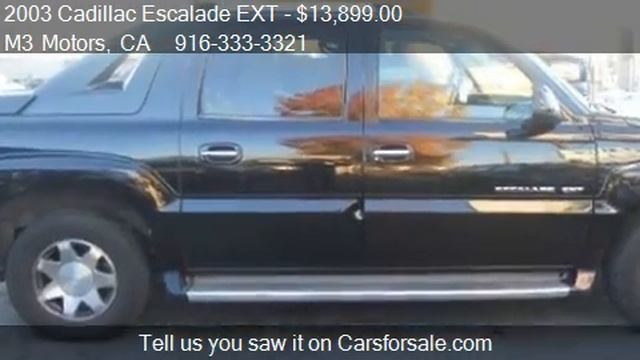 2003 Cadillac Escalade EXT Sport Utility Truck - for sale in смотреть онлайн
