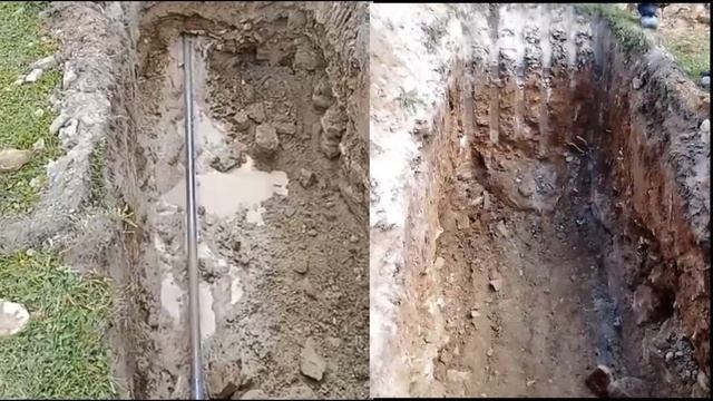 ГНБ бурение по скальному грунту системой ROCKBURSTER в Архангельской области.