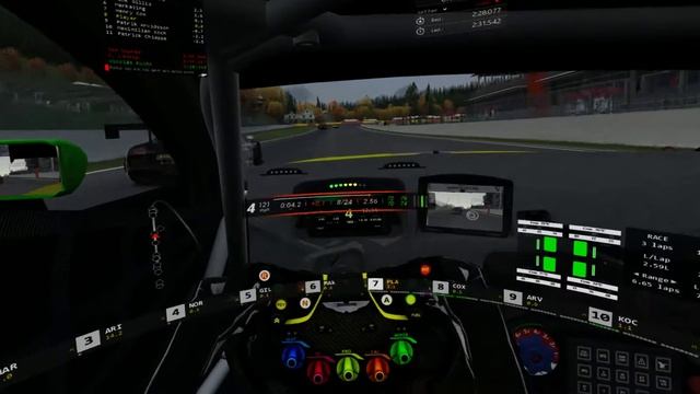Aston Martin Vantage GTE 2018 | Spa 12 Hours | Assetto Corsa | VR смотреть онлайн