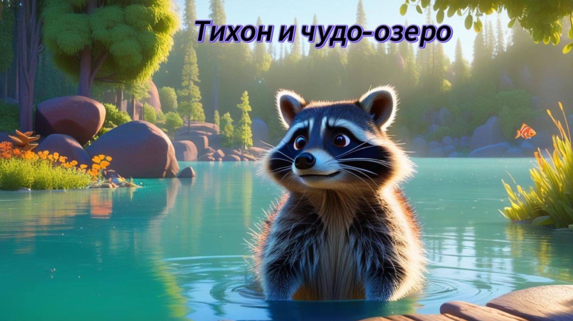 Сказки на ночь для малышей|Тихон и чудо-озеро|Слушать сказки перед сном| Аудио сказки смотреть онлайн