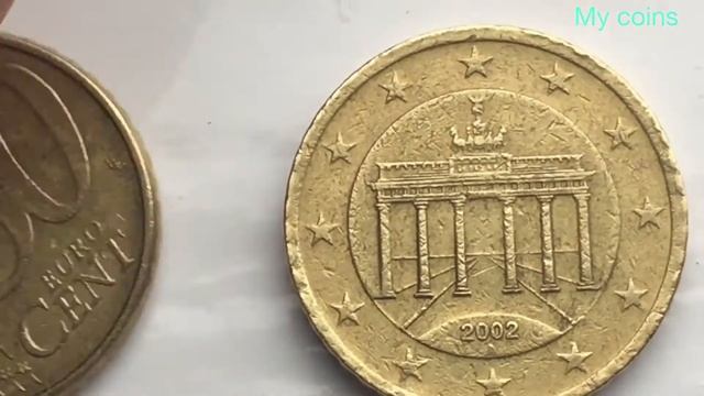 DEUTSCHLAND/GARMANY 50 EURO CENT 2002 coins/MY COINS смотреть онлайн