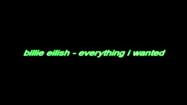 billie eilish - everything i wanted (перевод/на русском/rus cover) смотреть онлайн