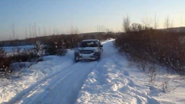 CR-V III снежные приключения часть 2. смотреть онлайн