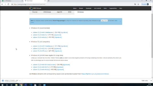 MACHINE LEARNING - APOIO 03 | Como instalar o Octave no Windows смотреть онлайн