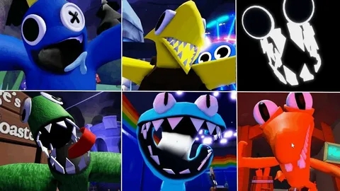 все скримеры Радужный друзей