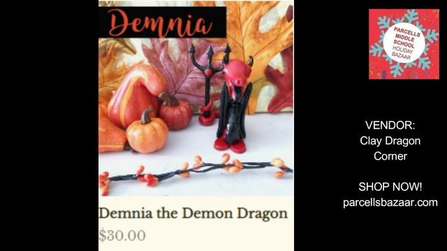 Clay Dragon Corner - Parcells Holiday Bazaar Vendor Feature смотреть онлайн