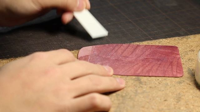 美しいワインの革で仕立てるトレイ（型紙公開） смотреть онлайн