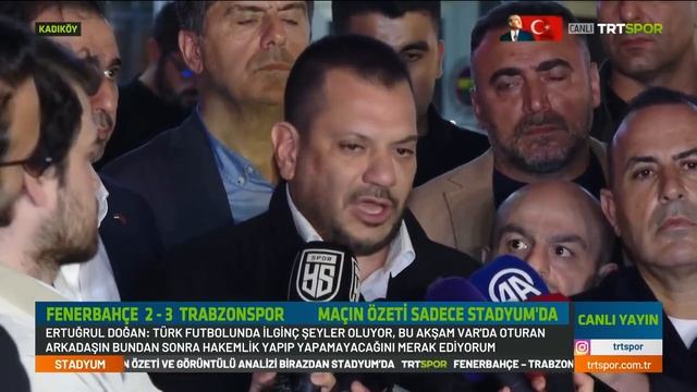 Fenerbahçe 2-3 Trabzonspor Maç özeti | Ertuğrul Doğan Açıklama смотреть онлайн