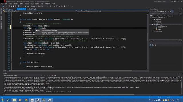 Expand Effect in C# Detail Look into the code смотреть онлайн