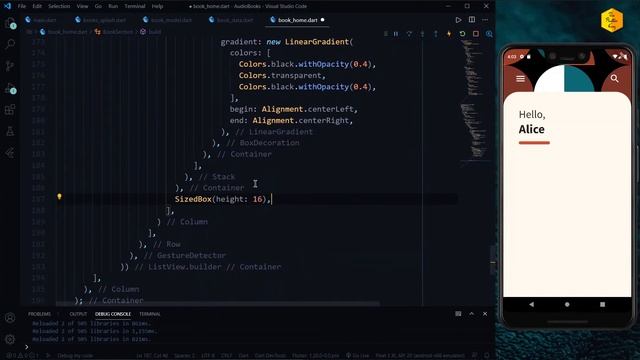 Audio Books App UI-PART-1-Speed Code-FLUTTER-Simple | Clean | UI смотреть онлайн