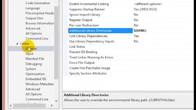 Set up SFML 2.4.x using static linking смотреть онлайн