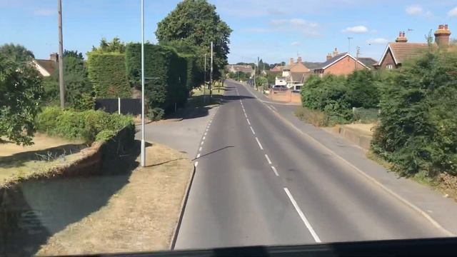 Route 74 Hedingham bus from Bockings Elm to Bentley Country Park смотреть онлайн