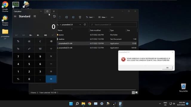 youaredied 2.0.exe смотреть онлайн