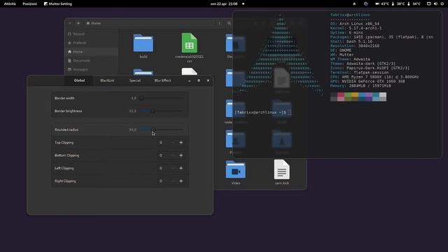 Add transparency to GNOME Shell windows смотреть онлайн