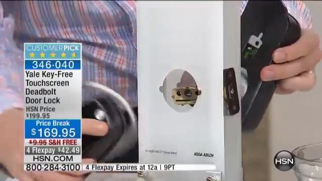Yale KeyFree Touchscreen Deadbolt Door Lock смотреть онлайн