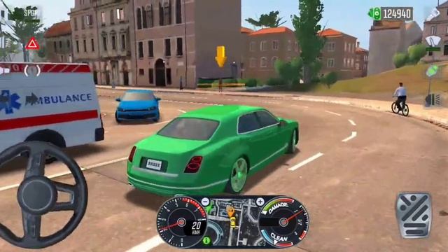Bentley Mulsanne Taxi Private - Taxi Sim 2020 ! Driving Rom City Driving Car - Android Gameplay смотреть онлайн