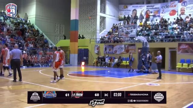 Club La Union vs Club Gregorio Luperon | TBS Barahona | La Final | Juego 3 смотреть онлайн