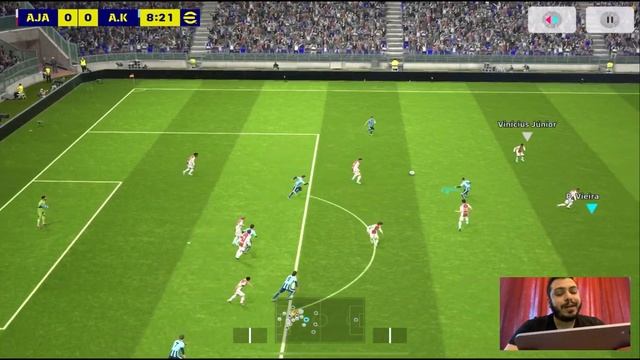 GANZ İLE SIFIRDAN KADRO KURUP MAÇ YAPTIM [ EFOOTBALL 2024 MOBİLE ] смотреть онлайн