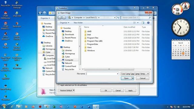 Tutorial Cara Install Folder Ico windows 7 || HOW TO MAKE COLORFULL FOLDER DIRECTORY смотреть онлайн