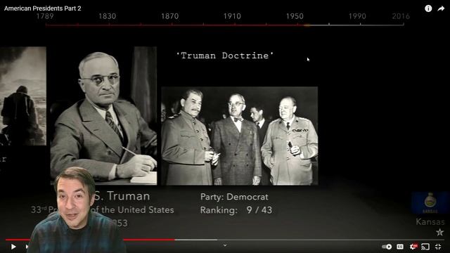Epic History TV's American Presidents, Part 2 - History Vlogger Reaction смотреть онлайн