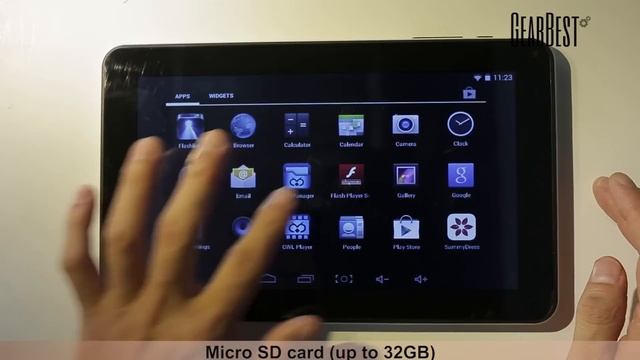 Actions 7029 Android 4.4 Tablet PC from GearBest.com смотреть онлайн