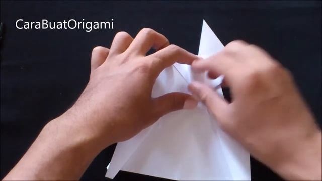 Cara Membuat Origami Pesawat Badak | Origami Pesawat смотреть онлайн