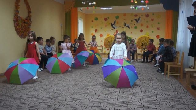 Праздник осени  2017 . Наши детки. Садик 522 група Маківка