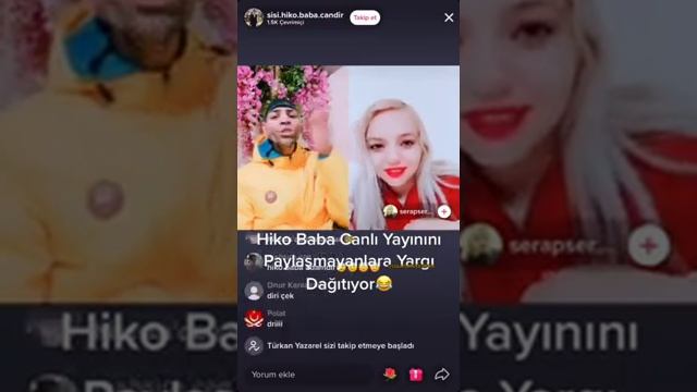 Hiko Baba Kızlarla Canlı Yayın Yapıyor  Çok Komik(küfürlü)