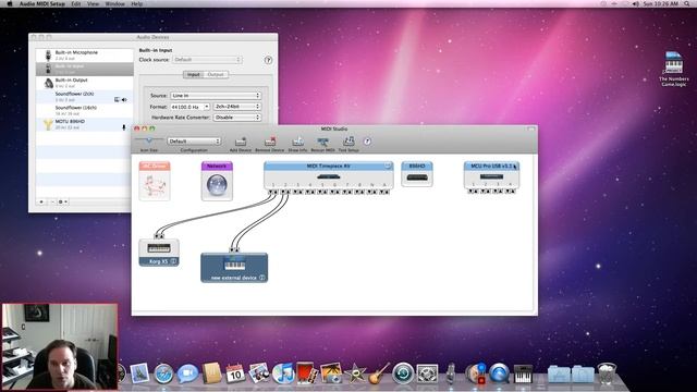 Audio Midi Setup MOTU Midi Timepiece AV for Upgrade to Logic 9. Part 6 смотреть онлайн