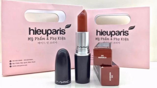 [Review] Son Mac Marrakesh Matte Lipstick