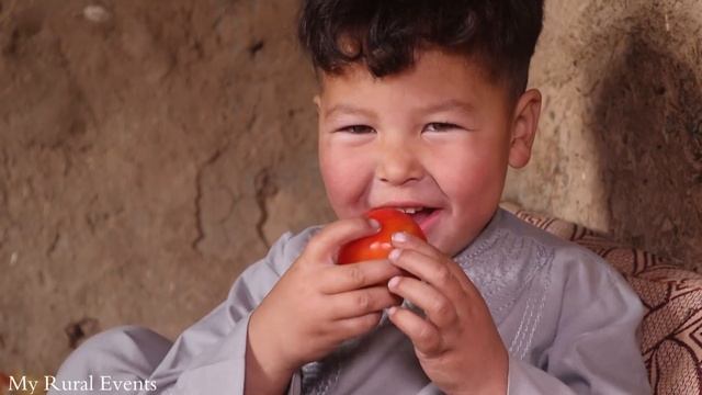 Cooking Afghani Food In Cave Like 2000 Years Ago | Village Life Afghanistan