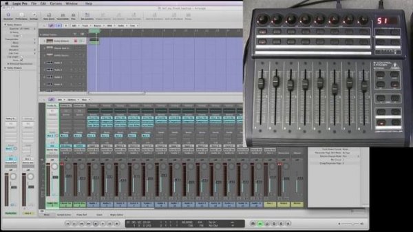 Behringer BCF2000 & Logic Pro user guide - 10/16