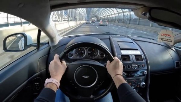 2011 Aston Martin V8 Vantage [4,7 l 426HP] | POV Test Drive #1083 Joe Black