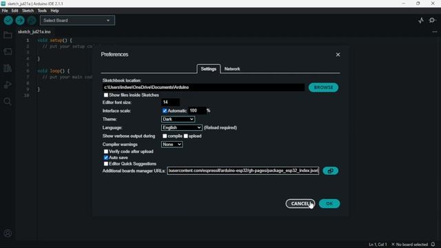 Problem trying to install ESP32 board in Arduino 2.1.1 смотреть онлайн