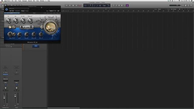 142 Waves EKramer VC In Logic Pro смотреть онлайн