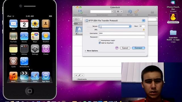 SSH on Mac Using Cyberduck смотреть онлайн
