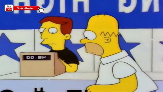 La visita a la fuerza aerea/Los simpson, Español latino смотреть онлайн