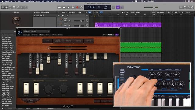 Nektar LX Mini Tutorial - Logic Pro DAW Integration смотреть онлайн
